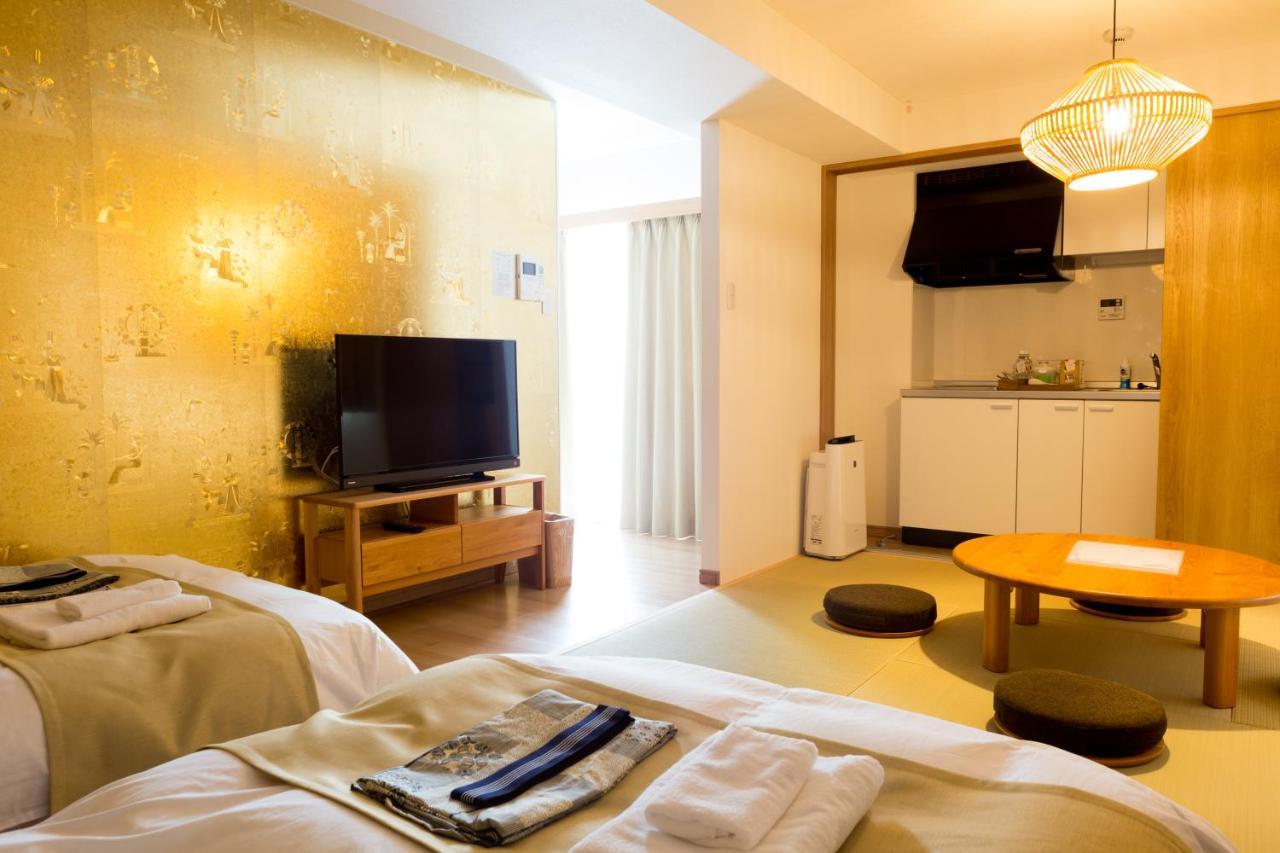 Suzakukan Suzaku Crossing Kyoto Exterior photo A typical Japanese studio apartment